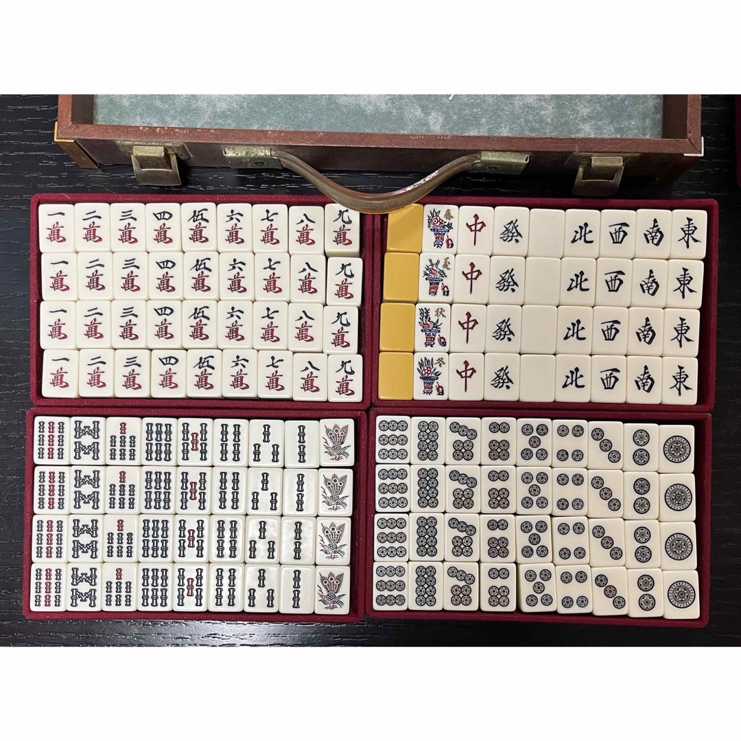 丸一牌　麻雀牌　中古 エンタメ/ホビーのテーブルゲーム/ホビー(麻雀)の商品写真