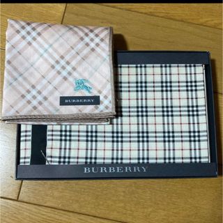 バーバリー(BURBERRY)のバーバリー ハンカチ ノバチェック 2枚(ハンカチ)