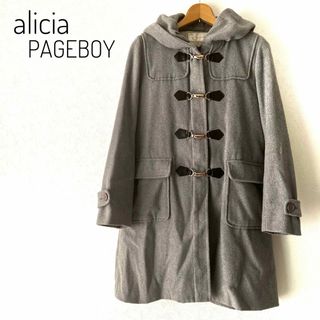 alicia PAGEBOY コート　M ダッフルコート　ロングコート(ロングコート)