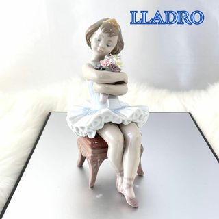 【極美品】LLADRO リヤドロ　バレリーナ　初めての舞台　350(彫刻/オブジェ)