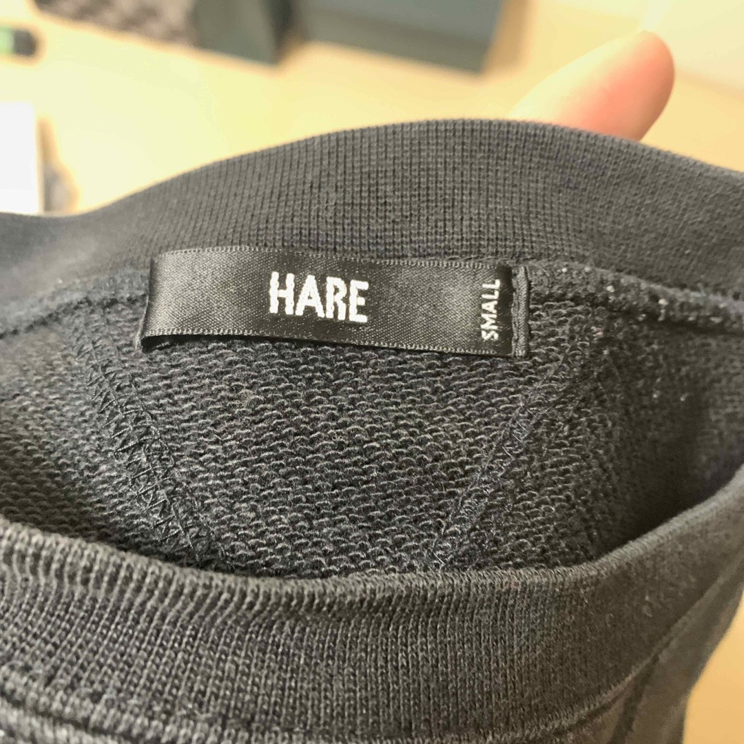 HARE Tシャツ　黒 メンズのトップス(Tシャツ/カットソー(半袖/袖なし))の商品写真