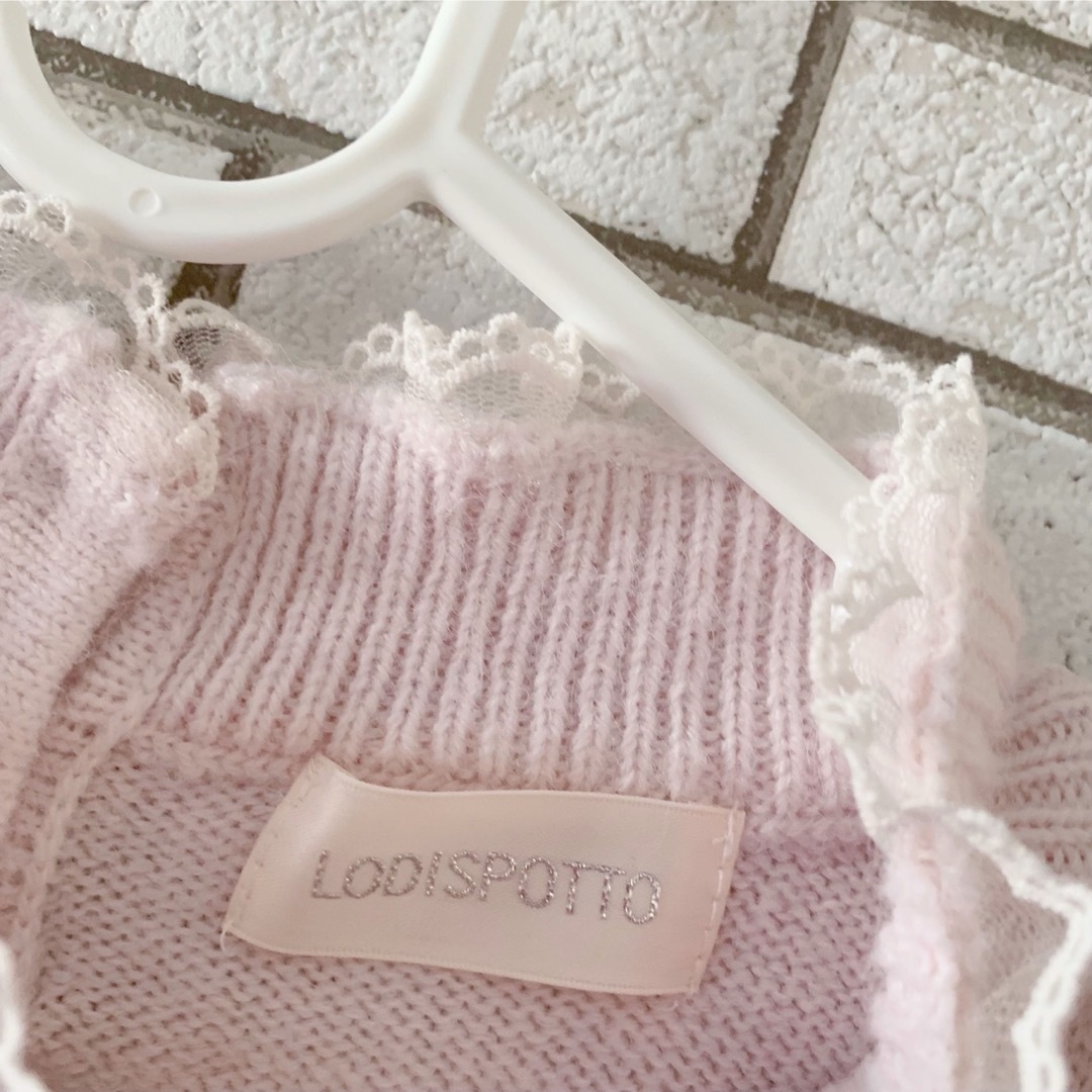 LODISPOTTO(ロディスポット)のLODISPOTTO ピンク  ニット セーター トップス ロディスポット  レディースのトップス(ニット/セーター)の商品写真