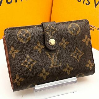 ルイヴィトン(LOUIS VUITTON)のルイヴィトン モノグラム ポルトモネビエ ヴィエノワ がま口 二つ折り財布 N2(財布)