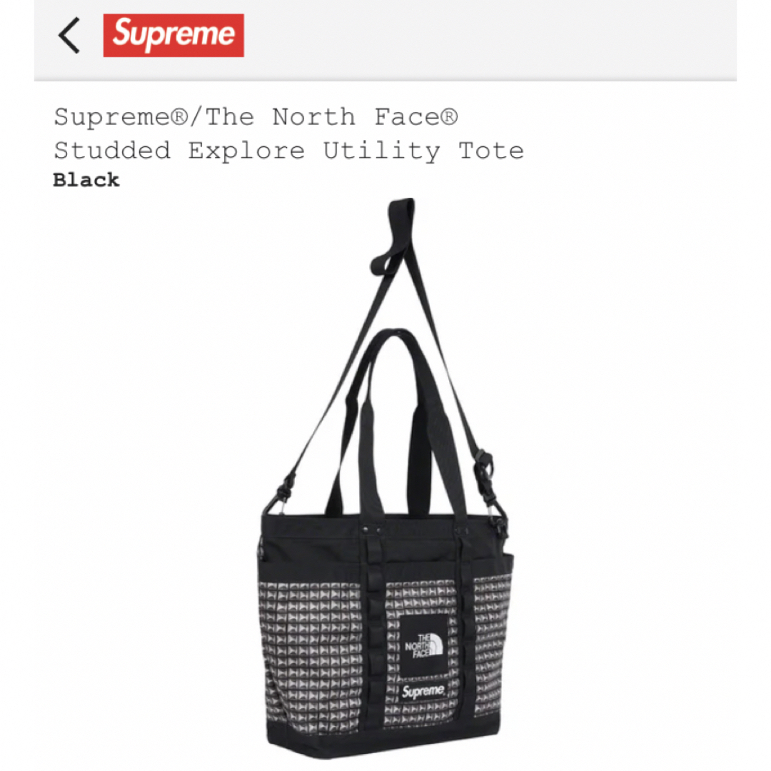 Supreme(シュプリーム)のsupreme The North Face Tote メンズのバッグ(トートバッグ)の商品写真