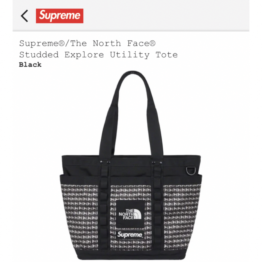 Supreme(シュプリーム)のsupreme The North Face Tote メンズのバッグ(トートバッグ)の商品写真