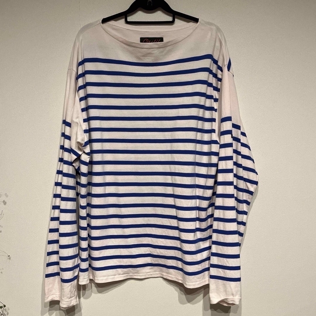 送料無料の商品 希少♡outil 桃色 サイズ3 バスクシャツ vivy tricot Tシャツ(長袖/七分)