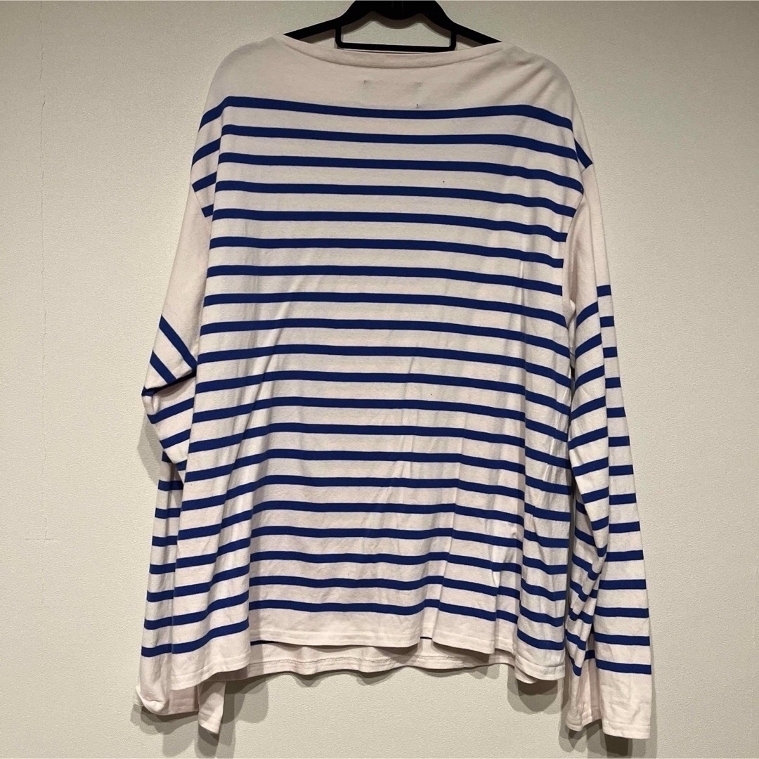 希少♡outil tricot vivy  バスクシャツ サイズ3  桃色 レディースのトップス(Tシャツ(長袖/七分))の商品写真