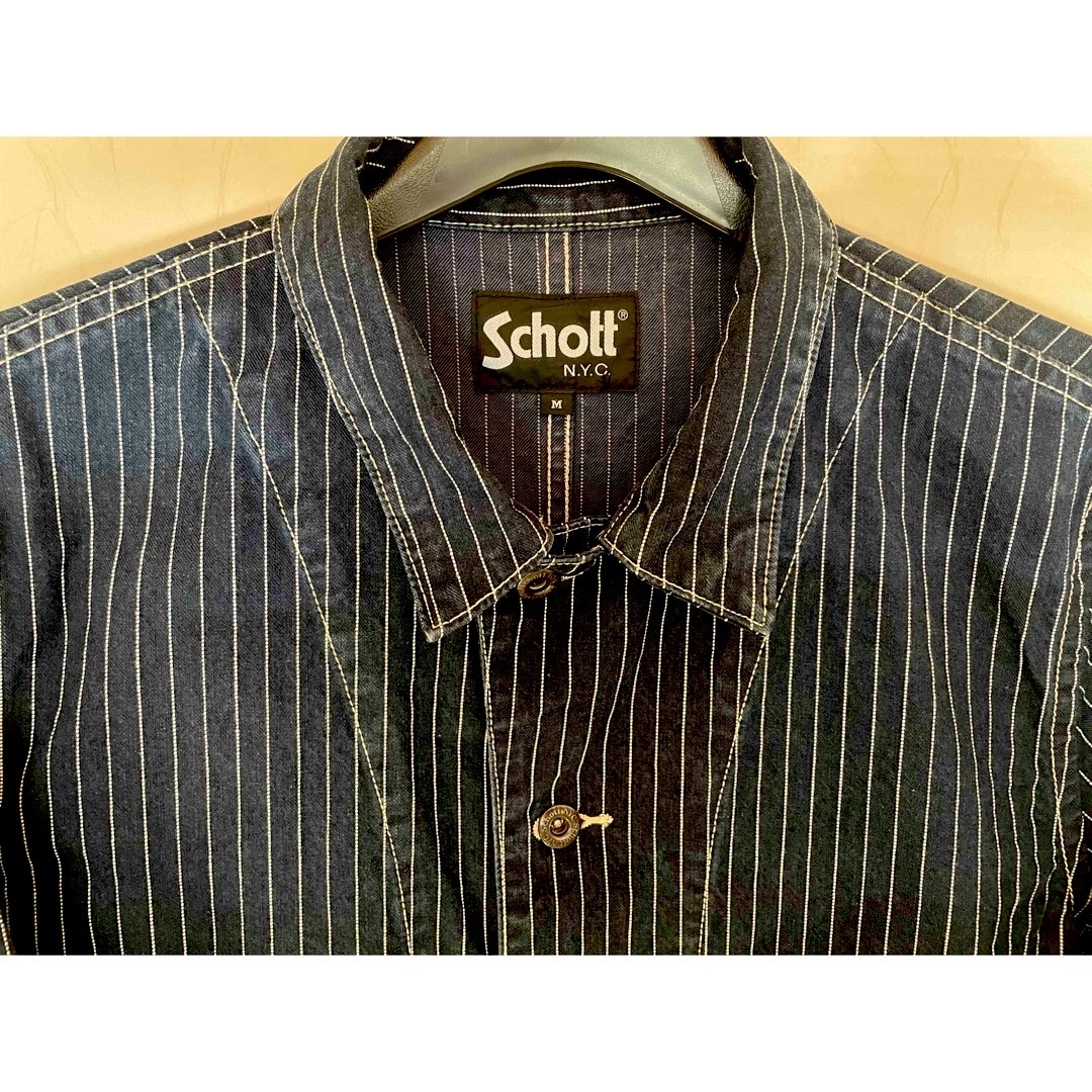 schott(ショット)のschott  オールドヒッコリー  ワークジャケット メンズのジャケット/アウター(その他)の商品写真