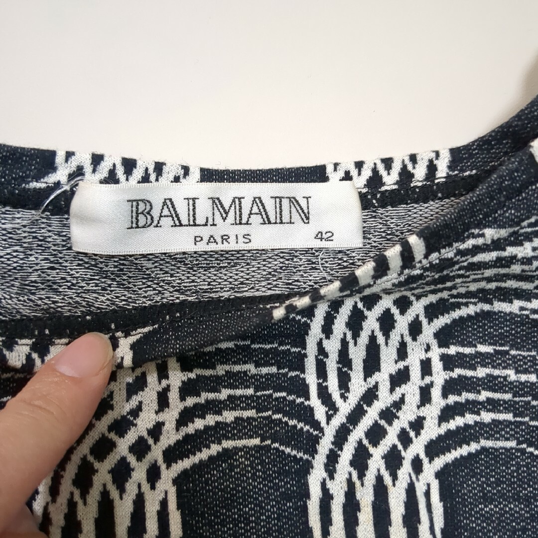 BALMAIN(バルマン)のバルマン レディースのトップス(Tシャツ(半袖/袖なし))の商品写真