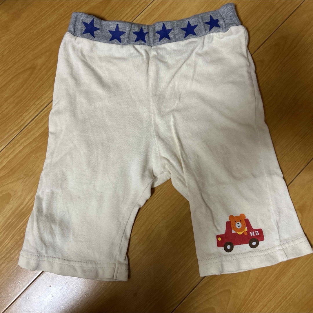 HOT BISCUITS(ホットビスケッツ)の訳あり　miki HOUSE HOTBISCUITS ハーフパンツ　90㎝ キッズ/ベビー/マタニティのキッズ服男の子用(90cm~)(パンツ/スパッツ)の商品写真