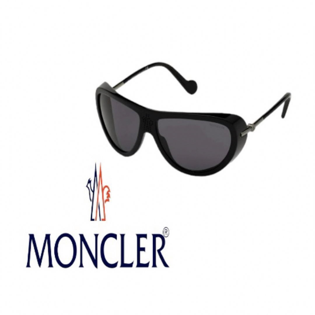 ファッション小物【MONCLER】フロントロゴ サングラス
