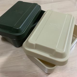 DOD - DOD ランチボックス 弁当箱 容器 収納 キャンプ  おまけ バンド付き