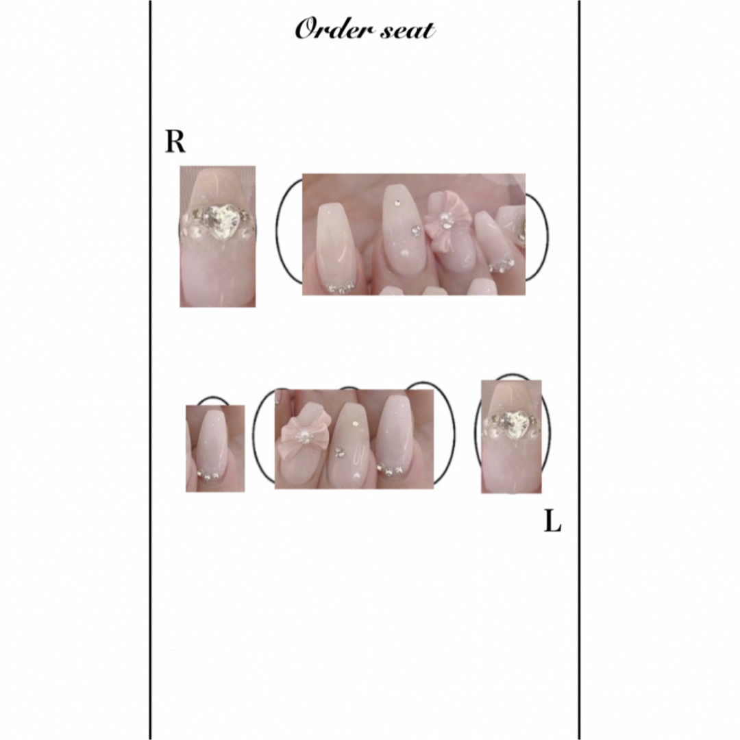 みち さま専用♥ネイルチップオーダーお急ぎ便②12/17