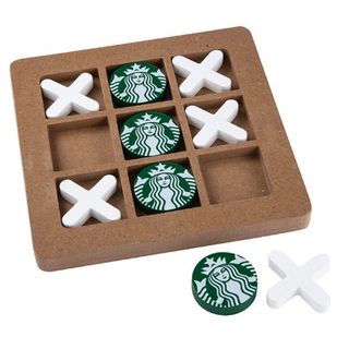 スターバックスコーヒー(Starbucks Coffee)の週末限定値下げ！スターバックス　海外限定　オセロゲーム　マルバツゲーム　(ノベルティグッズ)