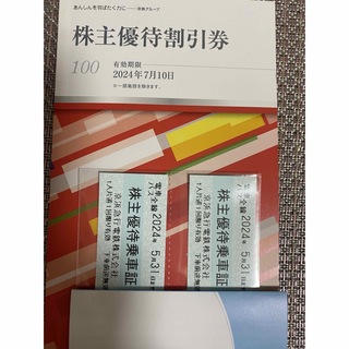 京急急行電鐵　株主優待乗車🎫(鉄道乗車券)