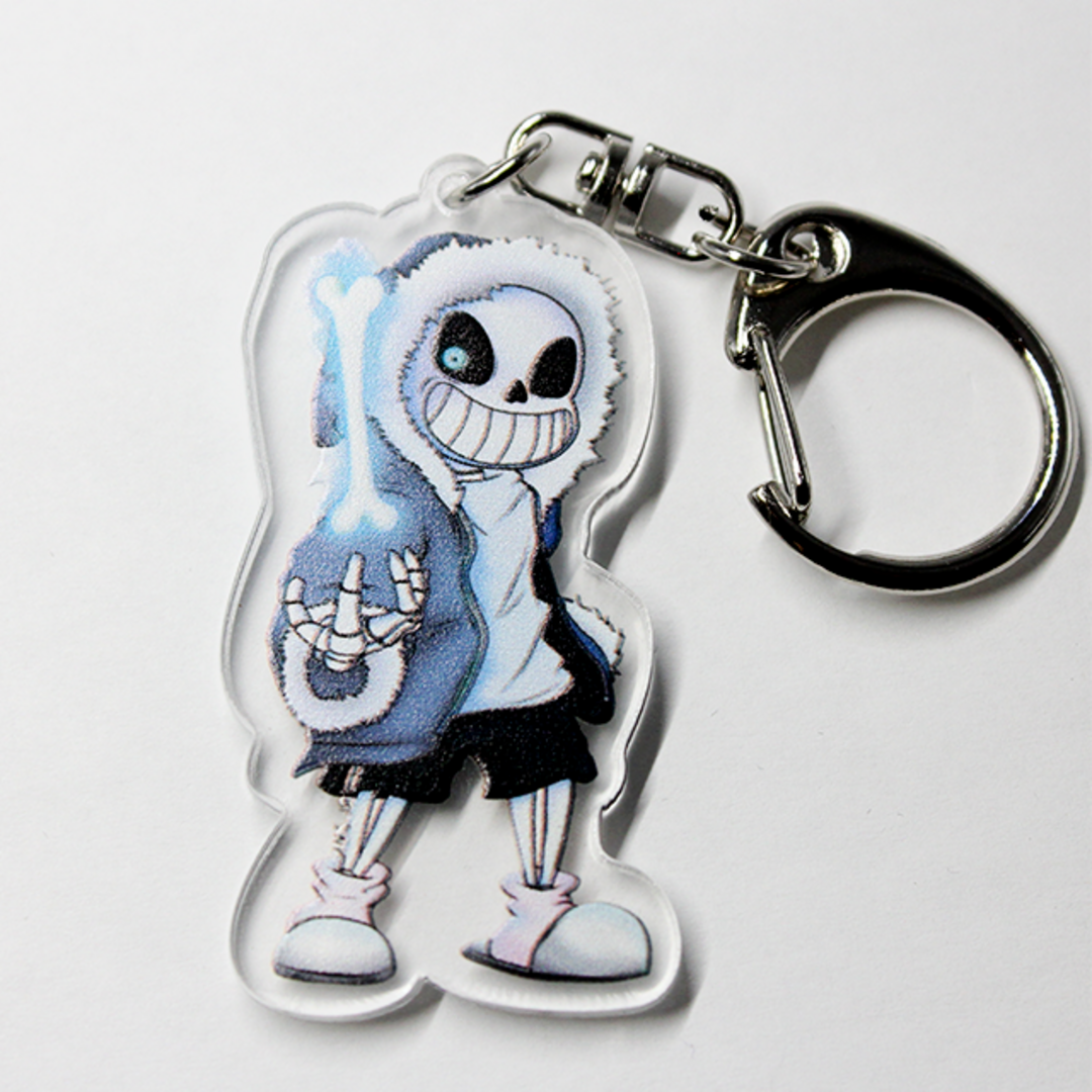サンズ B アクリルキーホルダー Undertale SANSの通販 by ももた