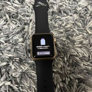 アップルウォッチ(Apple Watch)のApple watch/series 1 /38mm(腕時計(デジタル))