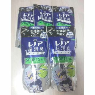 レノアハピネス(レノアハピネス)のレノア 超消臭 1WEEK スポーツ デオ×フレッシュシトラス 400ml 新品(洗剤/柔軟剤)