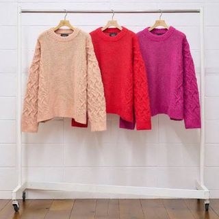 アンユーズド(UNUSED)のUNUSED 2021AW Hand knit sweater US2082(ニット/セーター)