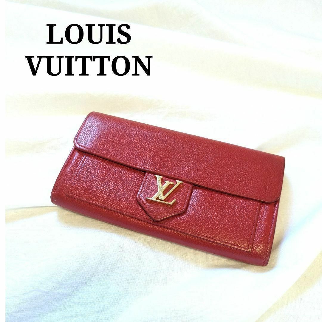 LOUIS VUITTON(ルイヴィトン)のルイヴィトン M61277 ポルトフォイユ ロックミー 長財布 赤 レッド レディースのファッション小物(財布)の商品写真