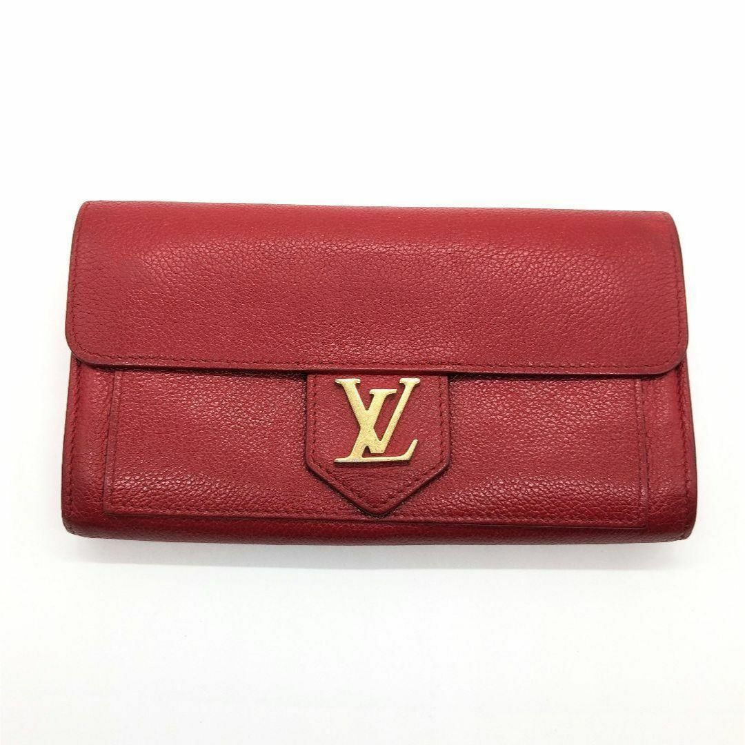 LOUIS VUITTON(ルイヴィトン)のルイヴィトン M61277 ポルトフォイユ ロックミー 長財布 赤 レッド レディースのファッション小物(財布)の商品写真