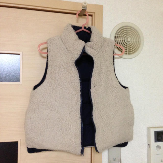 Kastane(カスタネ)のカスタネ♡もこもこダウンベスト レディースのジャケット/アウター(ダウンベスト)の商品写真