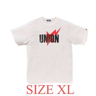 アベイシングエイプ(A BATHING APE)のA BATHING APE x UNION Washed STA TEE(Tシャツ/カットソー(半袖/袖なし))