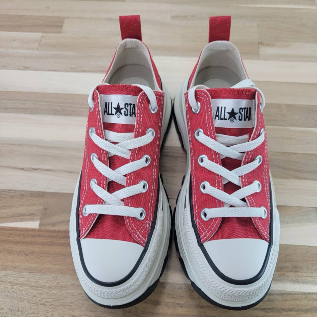 ALL STAR（CONVERSE）(オールスター)のコンバース オールスター (R) トレックウェーブ OX レッド 22.5㎝ レディースの靴/シューズ(スニーカー)の商品写真