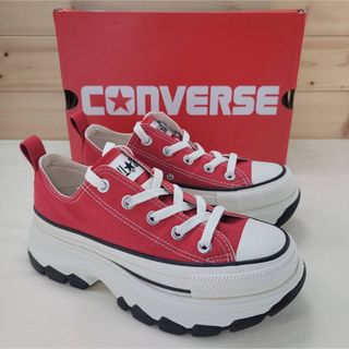 オールスター(ALL STAR（CONVERSE）)のコンバース オールスター (R) トレックウェーブ OX レッド 22.5㎝(スニーカー)