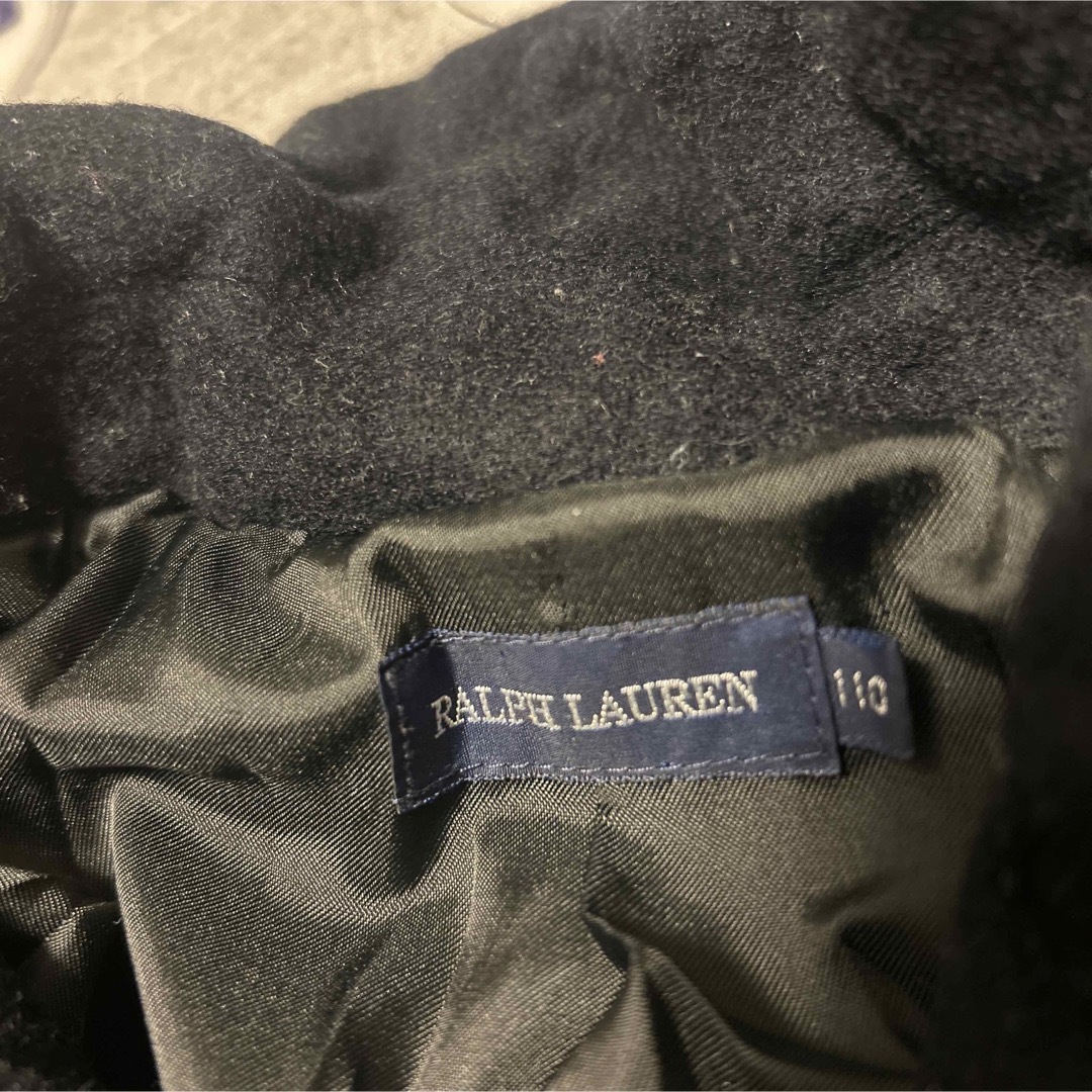 POLO RALPH LAUREN(ポロラルフローレン)のPolo Ralph Lauren  コート110 男女　黒 キッズ/ベビー/マタニティのキッズ服男の子用(90cm~)(コート)の商品写真