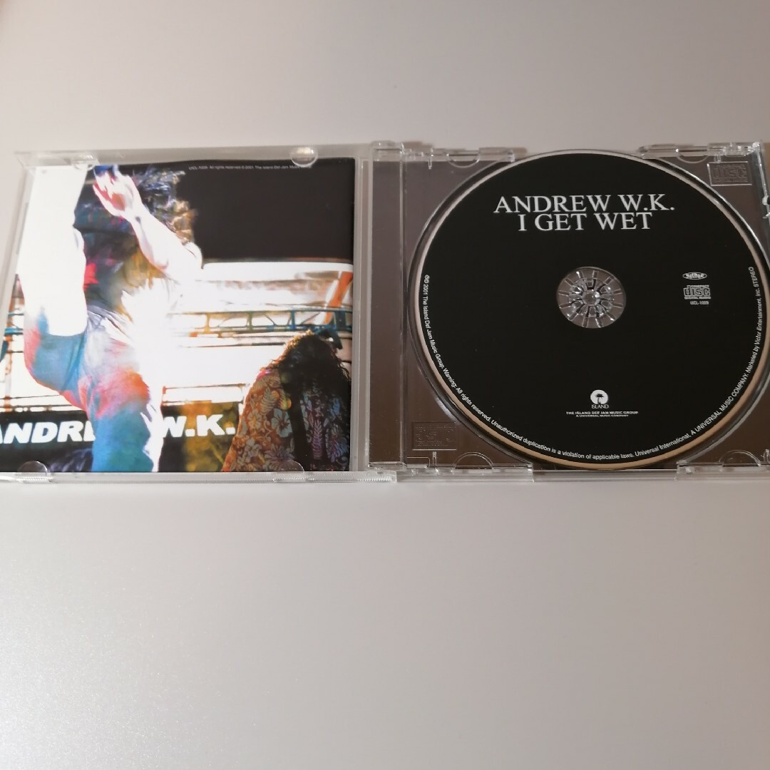 Andrew W.K. - I GET WET エンタメ/ホビーのCD(ポップス/ロック(洋楽))の商品写真