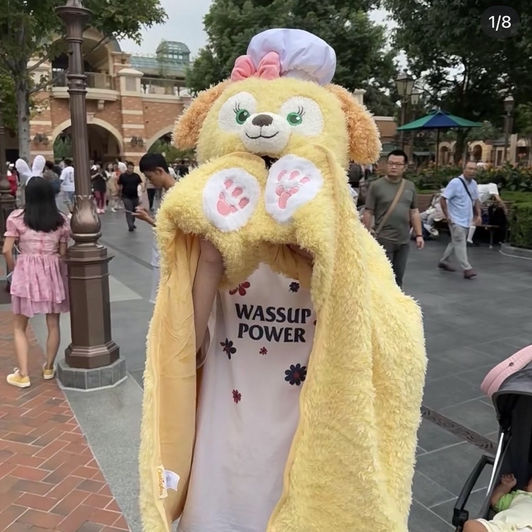 Disney - 上海ディズニー クッキーアン ブランケット ポンチョ Disney - 上海ディズニー クッキーアン ブランケット ポンチョ