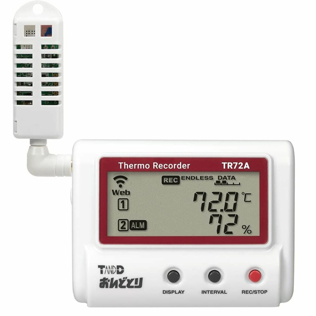 ティアンドデイ(T&D) 温湿度記録計 おんどとり 無線LAN TR-72A 6その他