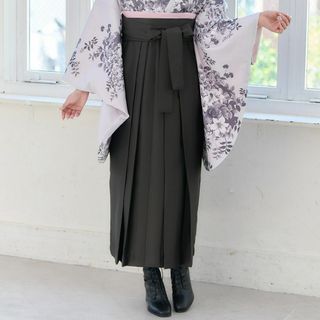 アンダンテ(ANDANTE)の新品 袴単品 卒業式用 ブラック 黒 はかま 袴のみ はかまのみ イベント(着物)