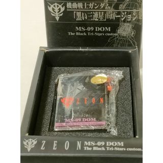 機動戦士ガンダム　Zippo　黒い三連星　立体メタル貼り　　2001年製 A 0