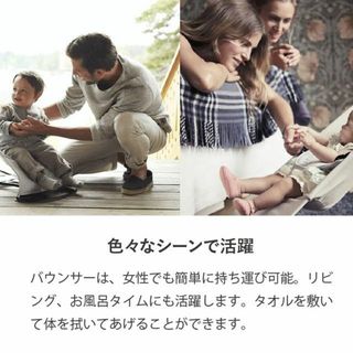 おもちゃ【色: Air シルバー/ホワイト】ベビービョルン【日本正規品付】 バウンサーバ