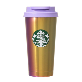 スターバックスコーヒー(Starbucks Coffee)のスタバ♡ステンレスTOGOロゴカップタンブラーレインボー473ml ホリデー限定(その他)