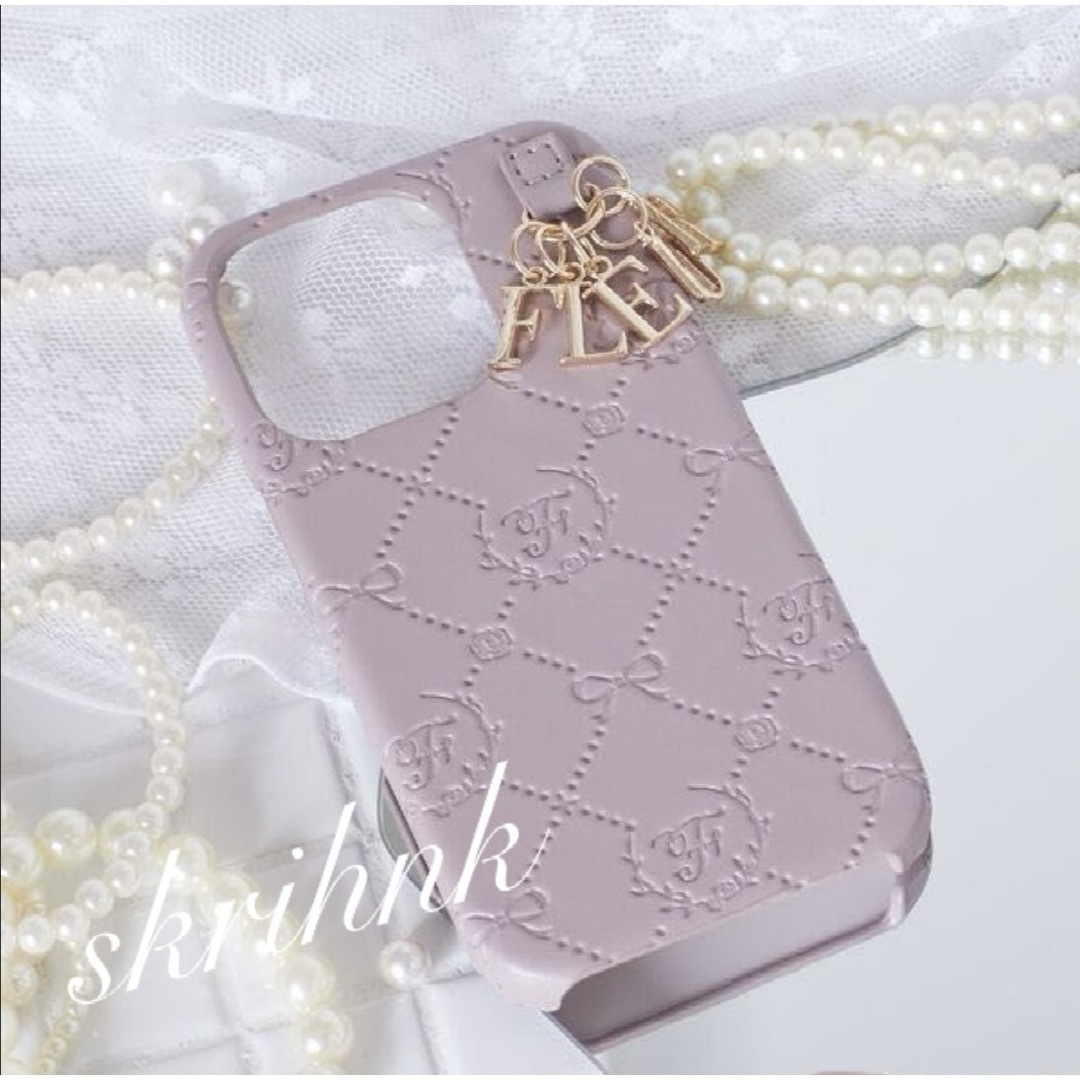 Maison de FLEUR(メゾンドフルール)の♡メゾンドフルール♡モノグラムiPhone14Proケース♡ラベンダー♡薄紫♡ スマホ/家電/カメラのスマホアクセサリー(iPhoneケース)の商品写真