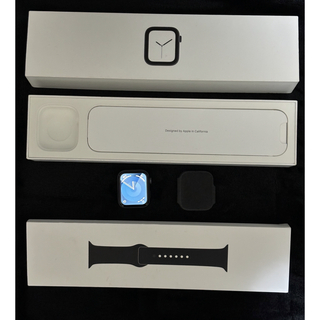 アップル(Apple)のApple Watch Series 4 Space Gray Aluminum(腕時計(デジタル))