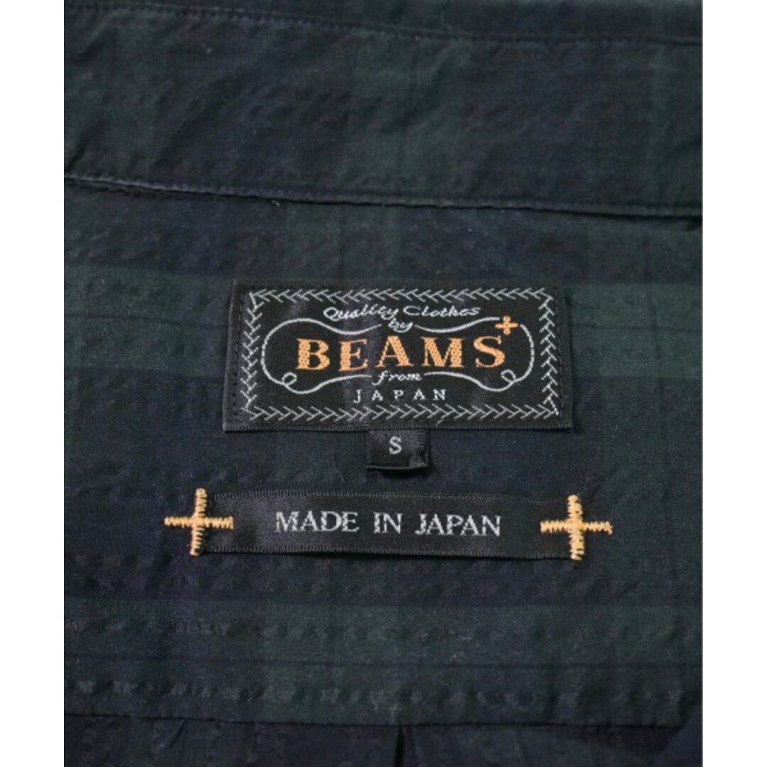 BEAMS PLUS(ビームスプラス)のBEAMS PLUS ビームスプラス カジュアルシャツ S 紺x緑(チェック) 【古着】【中古】 メンズのトップス(シャツ)の商品写真