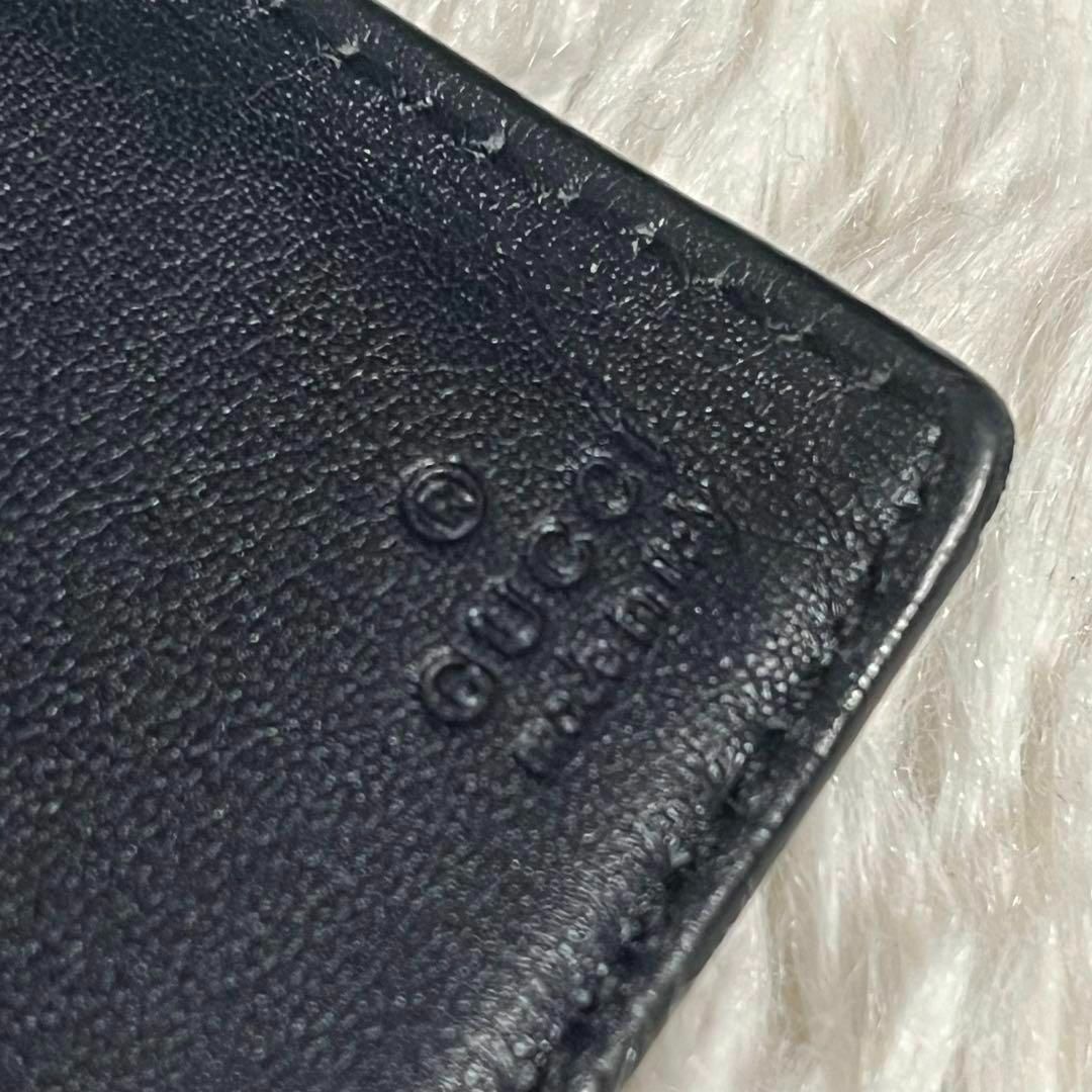 Gucci(グッチ)のグッチ GUCCI マイクロシマ レザー GG ウォレット 長財布 メンズのファッション小物(長財布)の商品写真