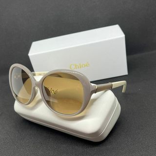 クロエ(Chloe)のクロエ サングラス CE698SA 273 グレー　ホワイト(サングラス/メガネ)