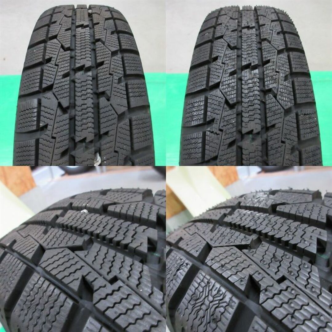 トーヨータイヤ(トーヨータイヤ)の極上溝 ルークス 155/65R13 2022年超バリ山スタッドレス ライフ 自動車/バイクの自動車(タイヤ・ホイールセット)の商品写真