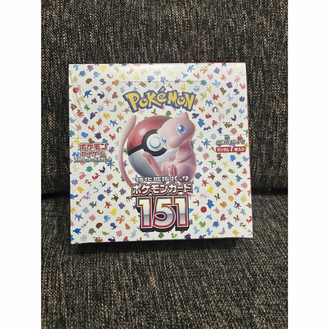 ポケモンカード151未開封BOXシュリンク付き ポケモンカード151未開封BOXシュリンク付き