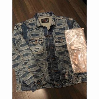 シュプリーム(Supreme)のsupreme hysteric glamour Snake Jacket L (Gジャン/デニムジャケット)