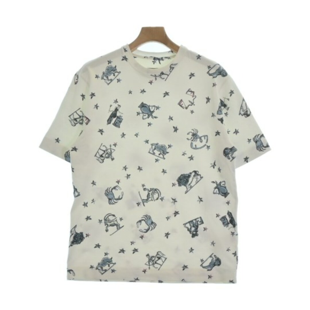 FENDI(フェンディ)のFENDI フェンディ Tシャツ・カットソー S 白(総柄) 【古着】【中古】 メンズのトップス(Tシャツ/カットソー(半袖/袖なし))の商品写真