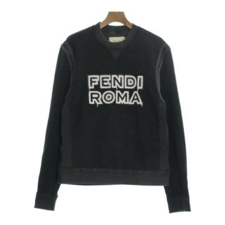 フェンディ(FENDI)のFENDI フェンディ スウェット M 黒系 【古着】【中古】(スウェット)