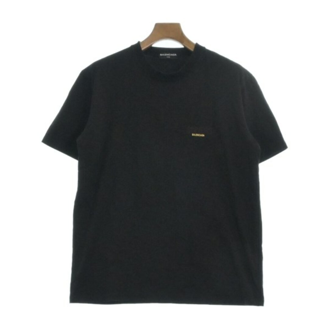 クルーネック袖丈BALENCIAGA バレンシアガ Tシャツ・カットソー S 黒