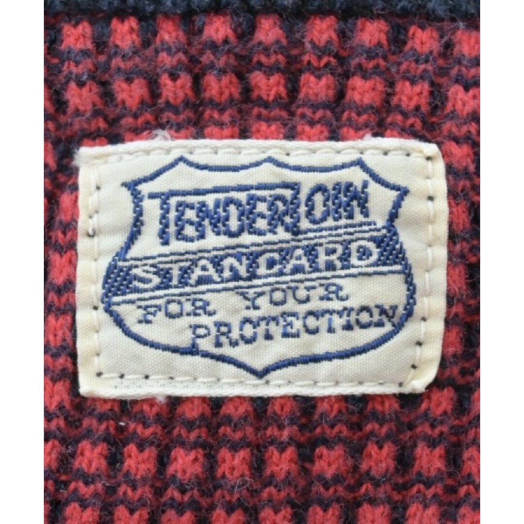 TENDERLOIN(テンダーロイン)のTENDERLOIN Tシャツ・カットソー XS 赤x紺(ミックス) 【古着】【中古】 メンズのトップス(Tシャツ/カットソー(半袖/袖なし))の商品写真