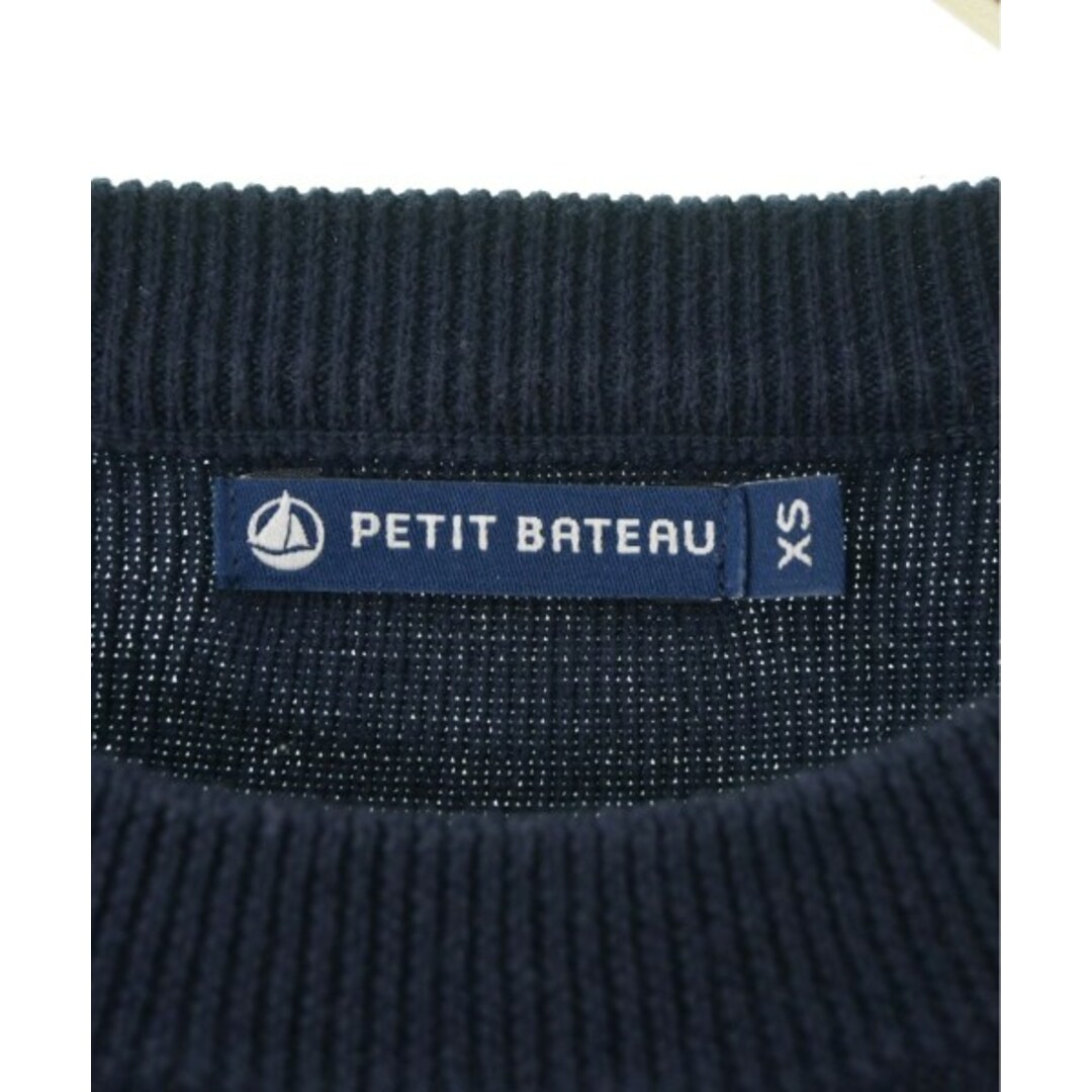 PETIT BATEAU(プチバトー)のPETIT BATEAU プチバトー ニット・セーター XS 紺 【古着】【中古】 レディースのトップス(ニット/セーター)の商品写真